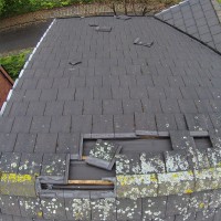 Roof Survey after storm.